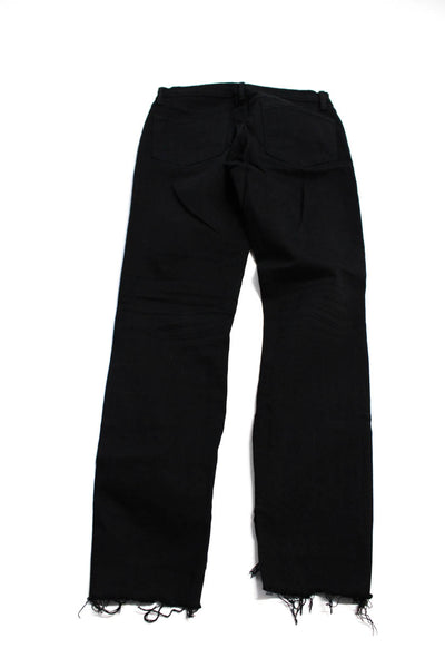 Frame Denim Women's Skinny Jeans Black Size 28 29 Lot 2