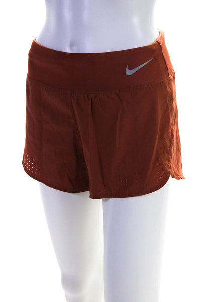 Nike Womens Athletic Shorts Clay Brown Size Small