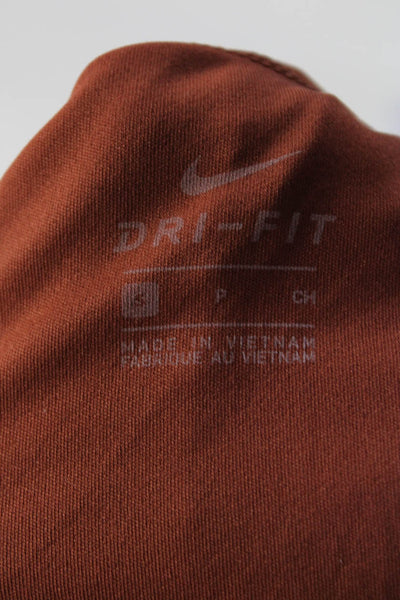 Nike Womens Athletic Shorts Clay Brown Size Small