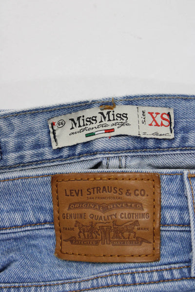 Miss Miss Levis Womens Boy Fit Jeans Blue Size Extra Small 26 Lot 2