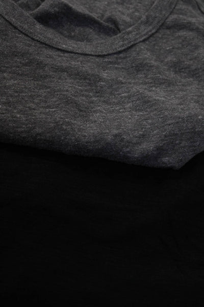 Standard James Perse Women's T-Shirt Tank Top Black Gray Size S Lot 2