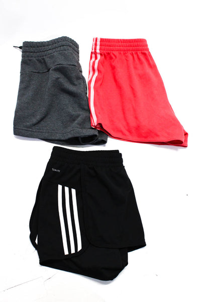 Adidas Womens Athletic Shorts Gray Size S M Lot 3