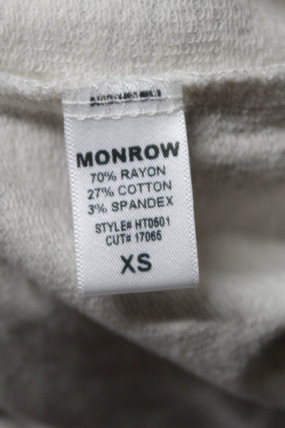 Monrow Philanthropy Z Supply Womens Tank Tops Tee Shirt Gray Black XS Lot 3