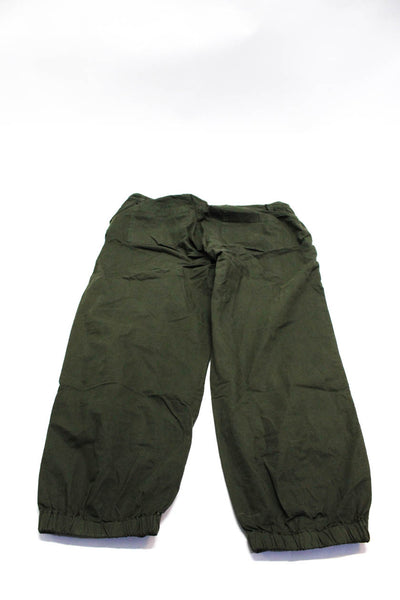 Theory Velvet By Graham & Spencer Womens Trouser Pants Green Size 8 12 Lot 2