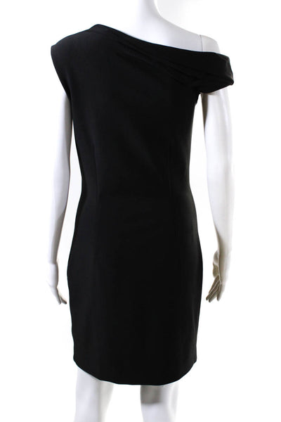 By Malene Birger Women's Sleeveless Cowl Neck Mini Pencil Dress Black Size M
