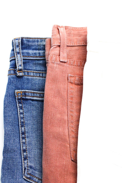 Current/Elliott Women's Skinny Jeans Denim Shorts Pink Blue Size 25 26 Lot 3