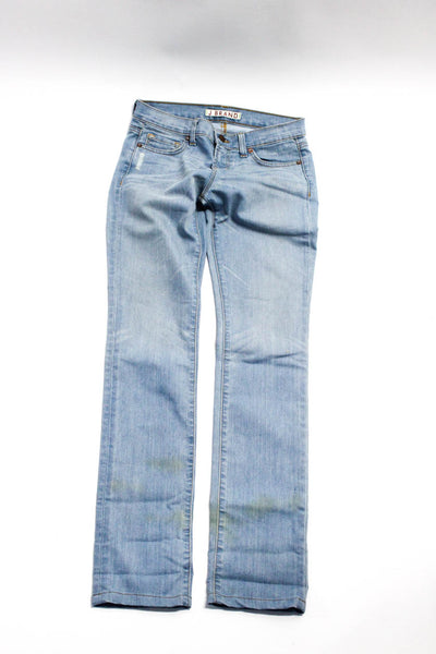 J Brand Women's Light Wash Low Rise Cropped Jeans Blue Size 26 Lot 2