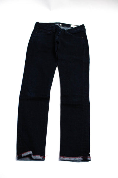 Rag & Bone Women's Low Rise Dark Wash Skinny Jeans Blue Size 27 Lot 2