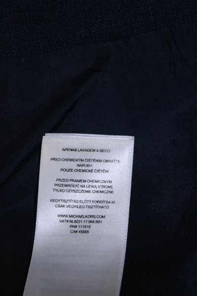 Michael Kors Women's Button Up Jacket Blue Size 4
