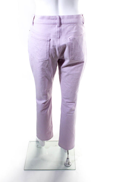 Escada Sport Womens Cotton Colored 5-Pocket Straight Leg Jeans Pink Size EUR36