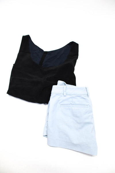 Michael Michael Kors Rag & Bone Womens Top Light Blue Shorts Size 0 4 Lot 2