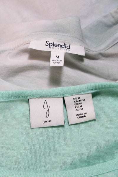Joie Splendid Womens Tie Dye Linen Short Sleeve Top Tee Shirt Size Medium Lot 2