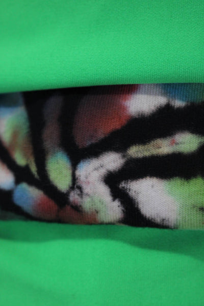 Wesley Women's Sleeveless Tie Dye Halter Cropped Tank Top Multicolor XS Lot 3