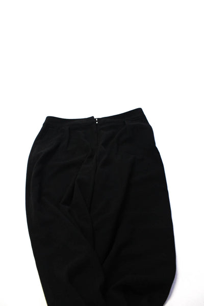 J Crew Halton Womens Dress Pants Black Cotton Button Down Shirt Size 6 4 lot 2