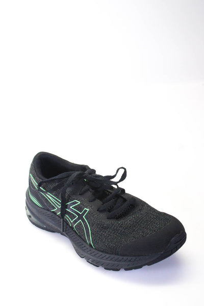 Asics Womens GT 1000 Sneakers Black Green Size 6.5