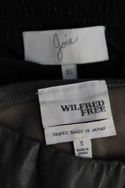 Wilfred Free Joie Womens Pants Gray Black Size Small Extra Small Lot 2