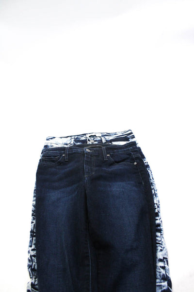 Joes Blue Cult Womens Blue Dark Wash High Rise Skinny Leg Jeans Size 28 12 Lot 2