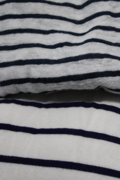 Generation Love Womens Breton Stripe Long Sleeve Tee Shirt Sweater Size XS Lot 2
