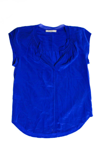 Daniel Rainn J.O.A Los Angeles Womens Blouses Tops Blue White Size M XS Lot 2