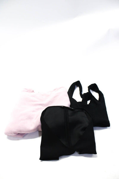 Zara Womens Crop Top Sleeveless Blouse Sweatshirt Size XS Small Lot 3