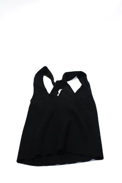 Zara Womens Crop Top Sleeveless Blouse Sweatshirt Size XS Small Lot 3