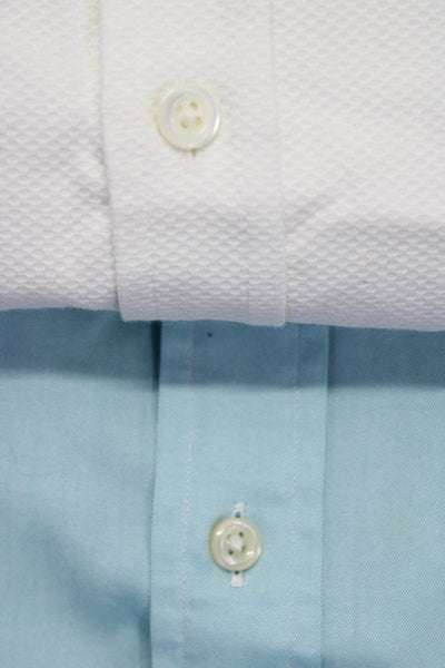 Charles Tyrwhitt Ralph Lauren Blue Label Mens Dress Shirts White Size 16 Lot 2