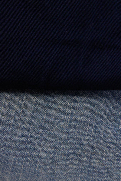 Lauren Jeans Company Womens Denim Shorts Blue Size 14 Lot 2