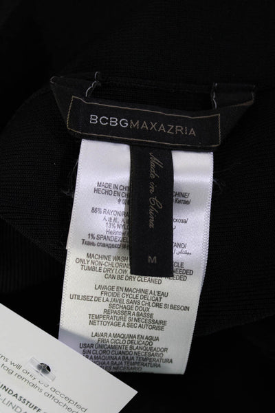 BCBG Max Azria Womens Chakra A Line Skirt Black Size Medium
