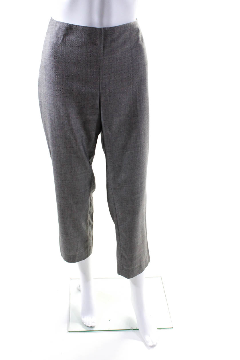 St. John Collection Womens Pleated Front Mid Dress Pants Trousers Gray -  Shop Linda's Stuff