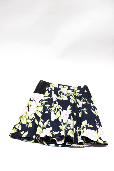 Gypsy Rag & Bone Womens Skirt Brown Cotton Lace Trim Blouse Top Size M 2 lot 2