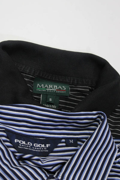 Polo Golf Ralph Lauren Marbas Mens Polo Shirts Blue Size S M Lot 2