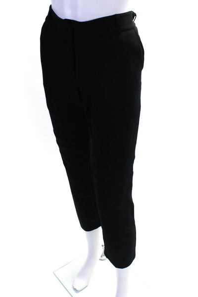 Elizabeth and James Womens Skinny Mid Rise Casual Pants Trousers Black Size M