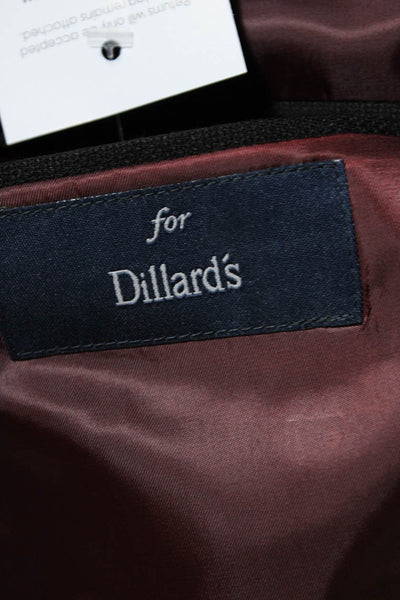 For Dillards Mens Two Button Blazer Black Size 46