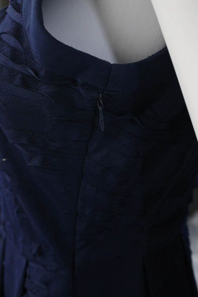 Marc New York Women's Sleeveless A Line Midi Dress Navy Size 6