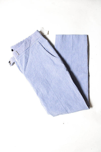 AG Adriano Goldschmied Theory Women's Jeans Striped Pants Blue Size 31 4 Lot 2