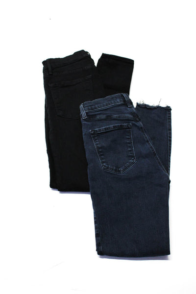 J Brand Frame Denim Womens Skinny Jeans Blue Size 25 Lot 2