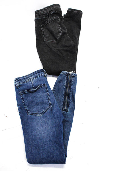 We The Free Womens Skinny Jeans Blue Size 25 26 Lot 2