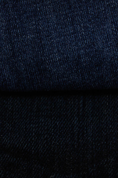 Frame J Brand Womens Dark Wash Solid Denim Shorts Jeans Blue Size 29/31 Lot 2