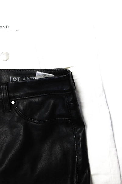J Brand Blank NYC Womens Jeans Pants White Size 30 29 Lot 2