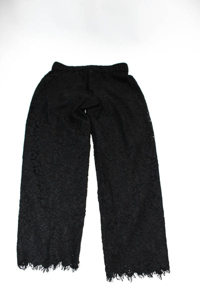 Cartonnier Anthropologie J Crew Womens Dress Pants Black Blue Size 4/6 Lot 2