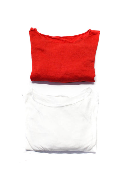 Soft Joie Womens Plaid Shirt Sweatshirt Blue Red Size Extra Small Medium Lot 2