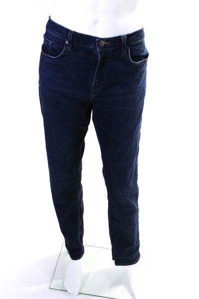 J Brand Mens Solid Cotton Dark Wash Straight Leg Denim Jeans Blue Size 36