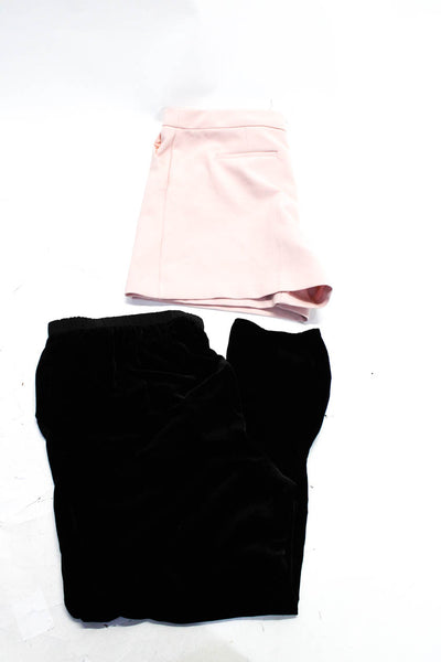 Trina Turk Eileen Fisher Womens Shorts Pants Pink Black Size 14 Large Lot 2