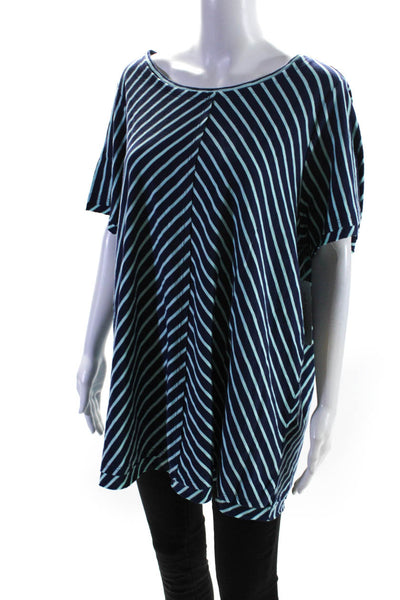 Soft Surroundings Women's Crewneck Short Sleeves T-Shirt Striped Size 1X Lot 3