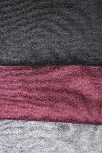 Splendid Womens Black Knit Cold Shoulder Long Sleeve Sweater Top Size XS lot 3