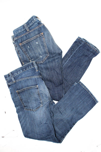 Current/Elliott Women's Mid Rise Jeans Blue Size 24 Lot 2
