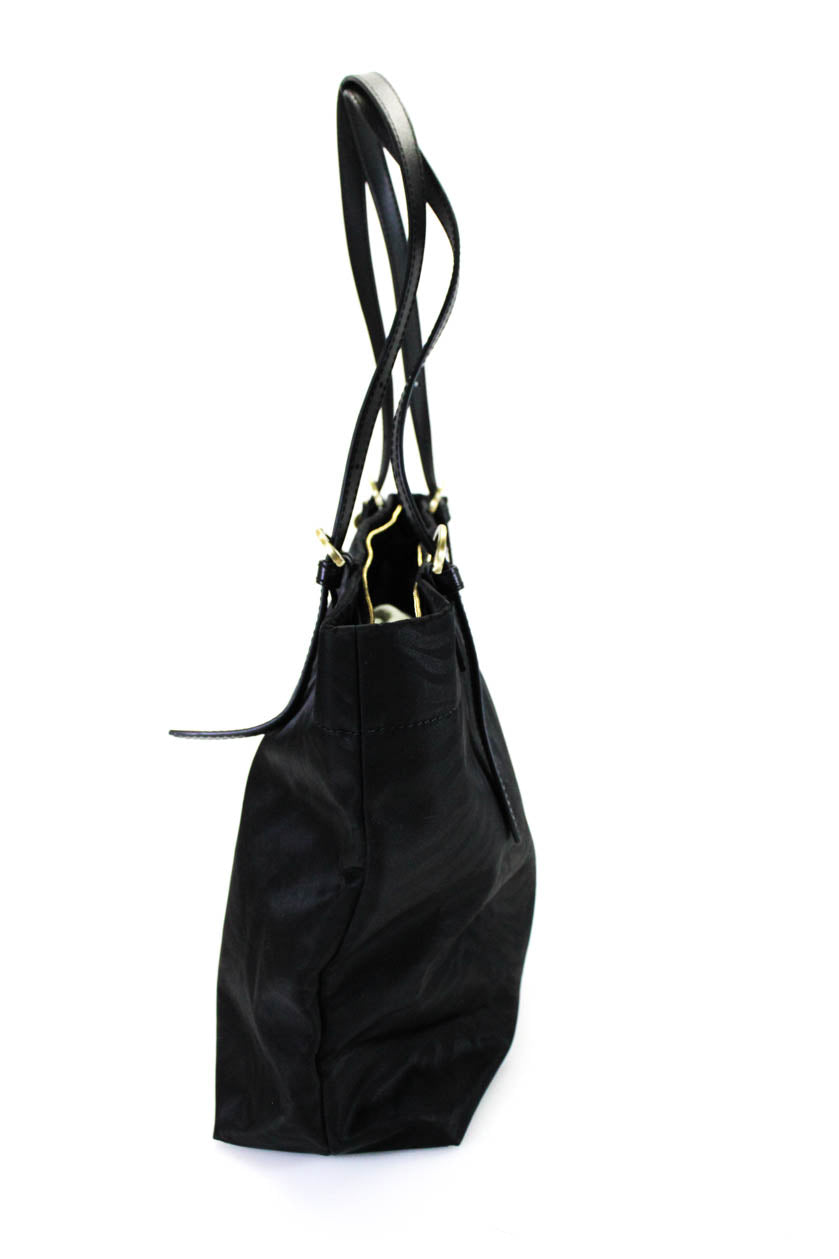 ZAC Zac Posen Womens Black Zebra Print Zip Tote Bag Handbag - Shop