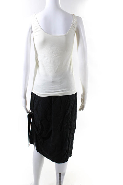 Floreat Topshop Womens Top Skirt White Black Size Medium 10 Lot 2
