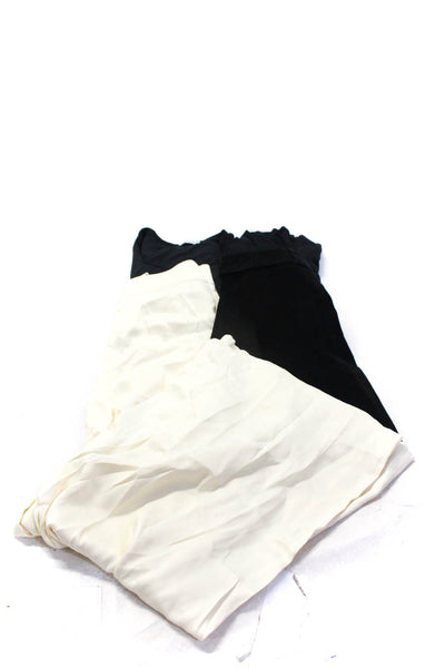 Zara Womens Turtleneck Sleeveless Buckle Tops Skirt Pants Black Size S M L Lot 4