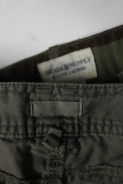 Denim & Supply Ralph Lauren Joie Womens Camouflage Shorts Green Size 29, 4 Lot 2
